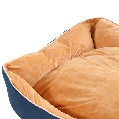 Pet Bed Mattress Dog Cat Pad Mat Puppy Cushion Soft Warm Washable 3XL Blue