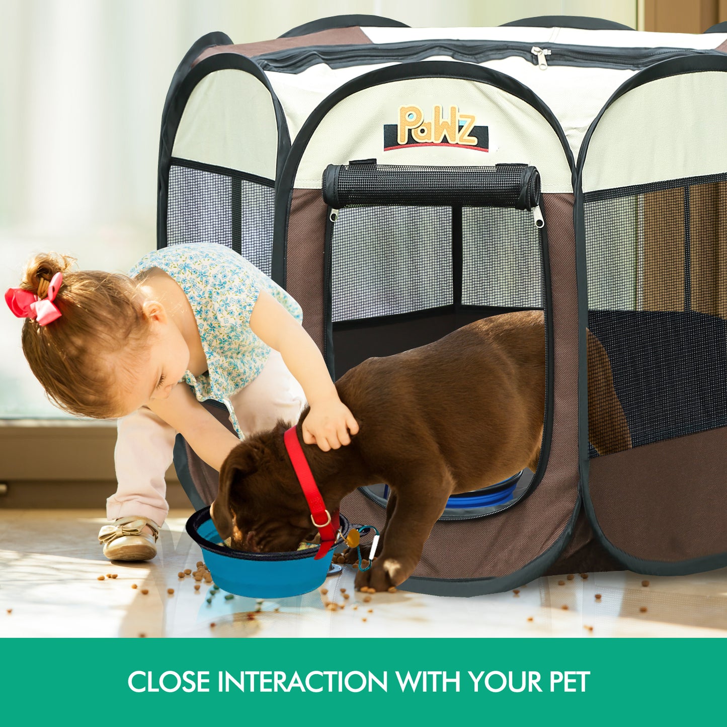 Foldable Poratble 8 Panel Pet Playpen Puppy Dog Cat Play Pens