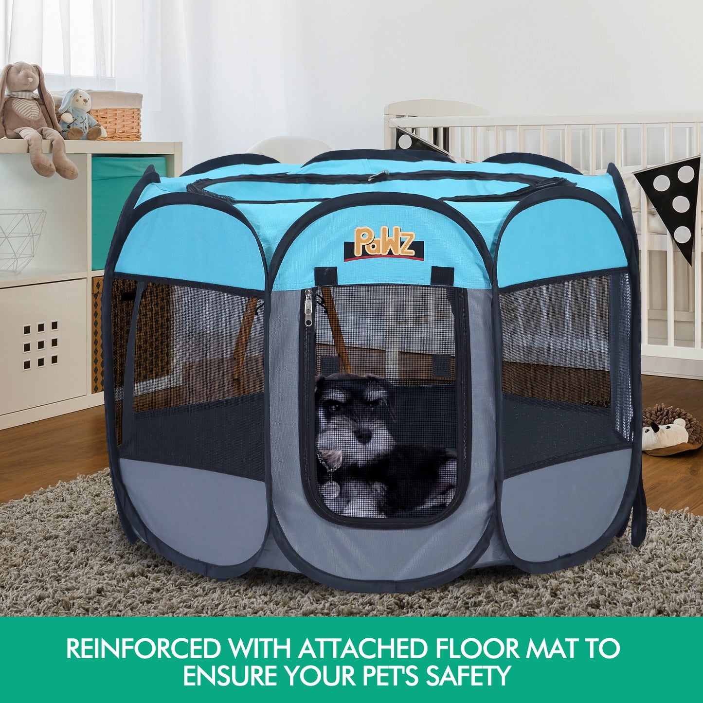 Durable Water-resistant Poratble Foldable 8 Panel Pet Playpen