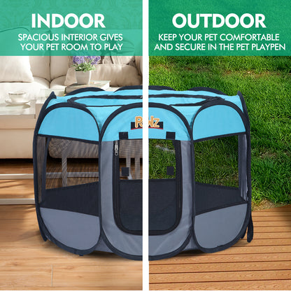 Durable Water-resistant Poratble Foldable 8 Panel Pet Playpen