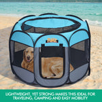 Dog Playpen Pet Play Pens Foldable Panel Tent Cage Portable Puppy Crate 30