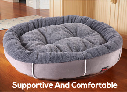 Heavy Duty Pet Bed Mattress Dog Cat Pad Mat Cushion Winter Warm Soft Size L