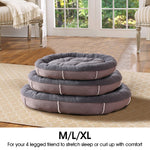 Heavy Duty Pet Bed Mattress Dog Cat Pad Mat Cushion Winter Warm Soft Size L