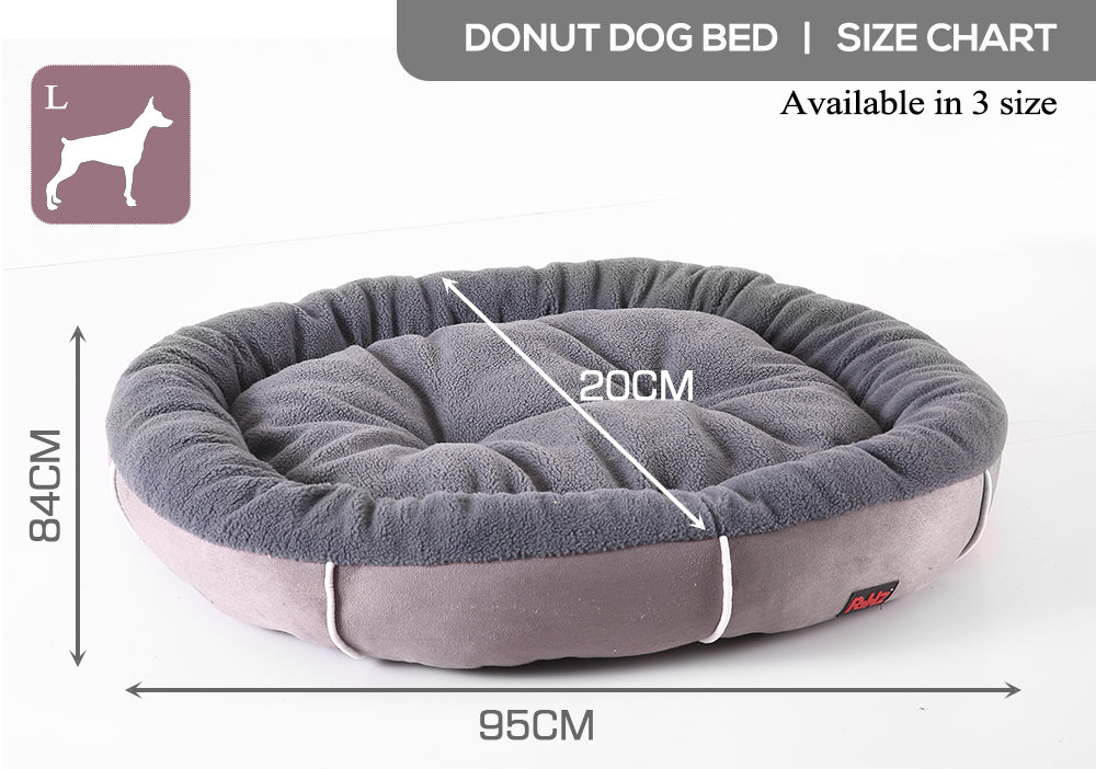 Heavy Duty Pet Bed Mattress Dog Cat Pad Mat Cushion Winter Warm Soft Size L
