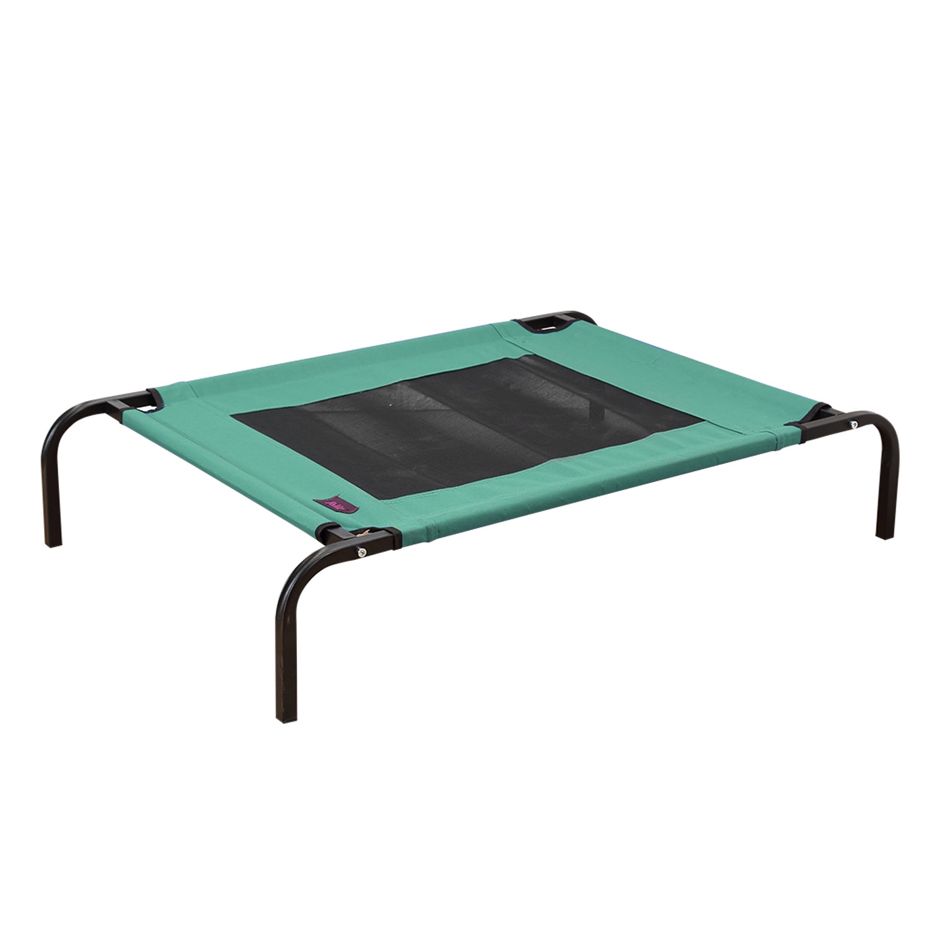 Pet Bed Heavy Duty Frame Hammock Bolster Trampoline Dog Puppy Mesh L Green