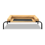 Medium Tan Heavy Duty Pet Bed Bolster Trampoline