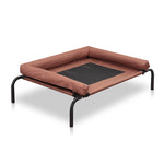 Small Coffee Color Heavy Duty Pet Bed Bolster Trampoline