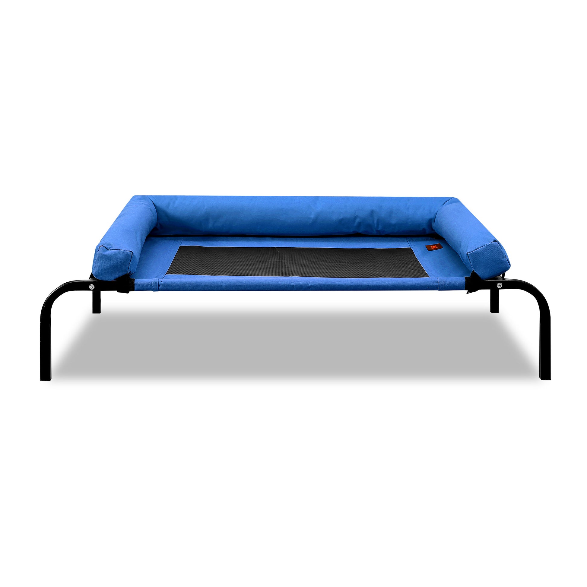 Pet Bed Heavy Duty Frame Hammock Bolster Trampoline Dog Puppy Mesh XL Blue