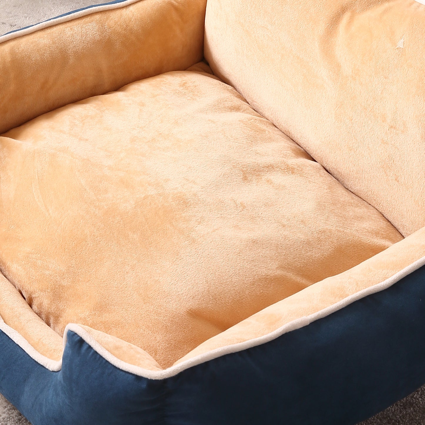 Pet Bed Dog Puppy Beds Cushion Pad Pads Soft Plush Cat Pillow Mat Blue 3XL
