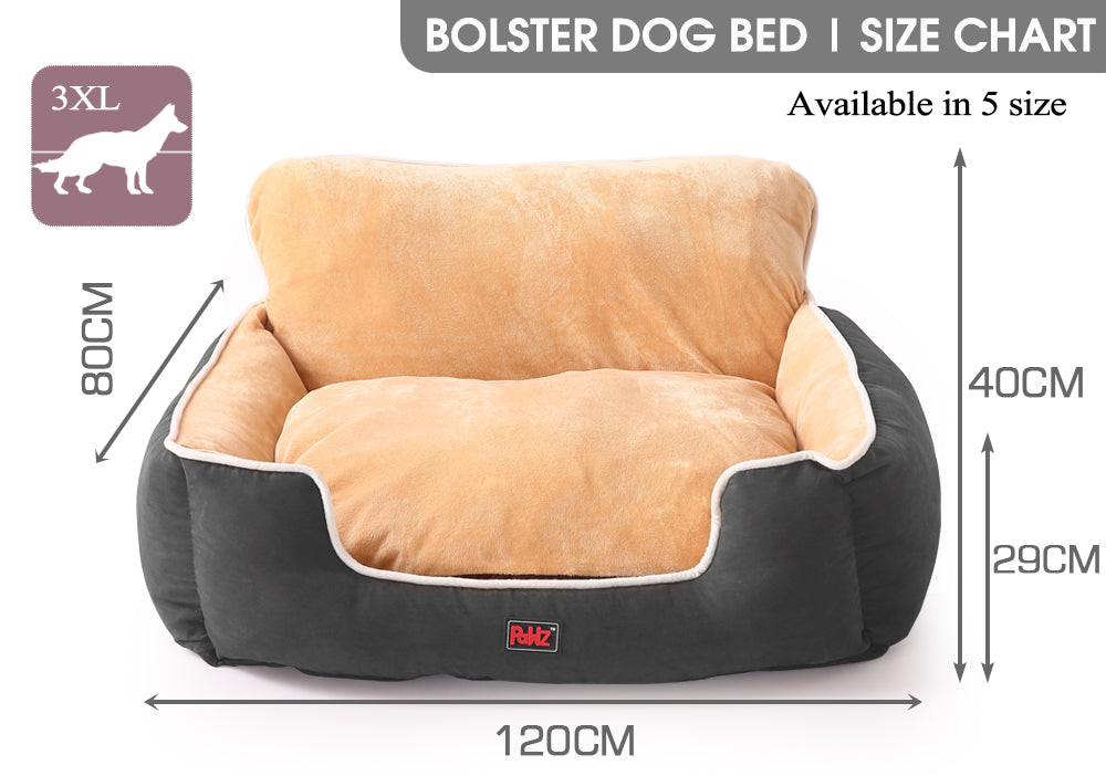 Pet Bed Dog Puppy Beds Cushion Pad Pads Soft Plush Cat Pillow Mat Grey 3XL