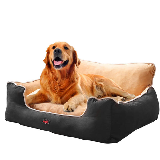 Pet Bed Dog Puppy Beds Cushion Pad Pads Soft Plush Cat Pillow Mat Grey 3XL