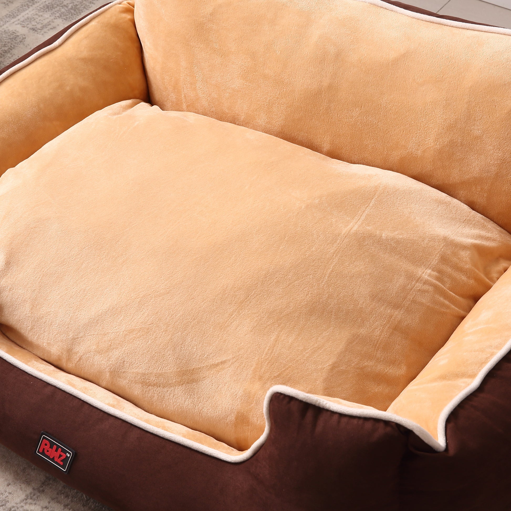 Pet Bed Dog Puppy Beds Cushion Pad Pads Soft Plush Cat Pillow Mat Brown L