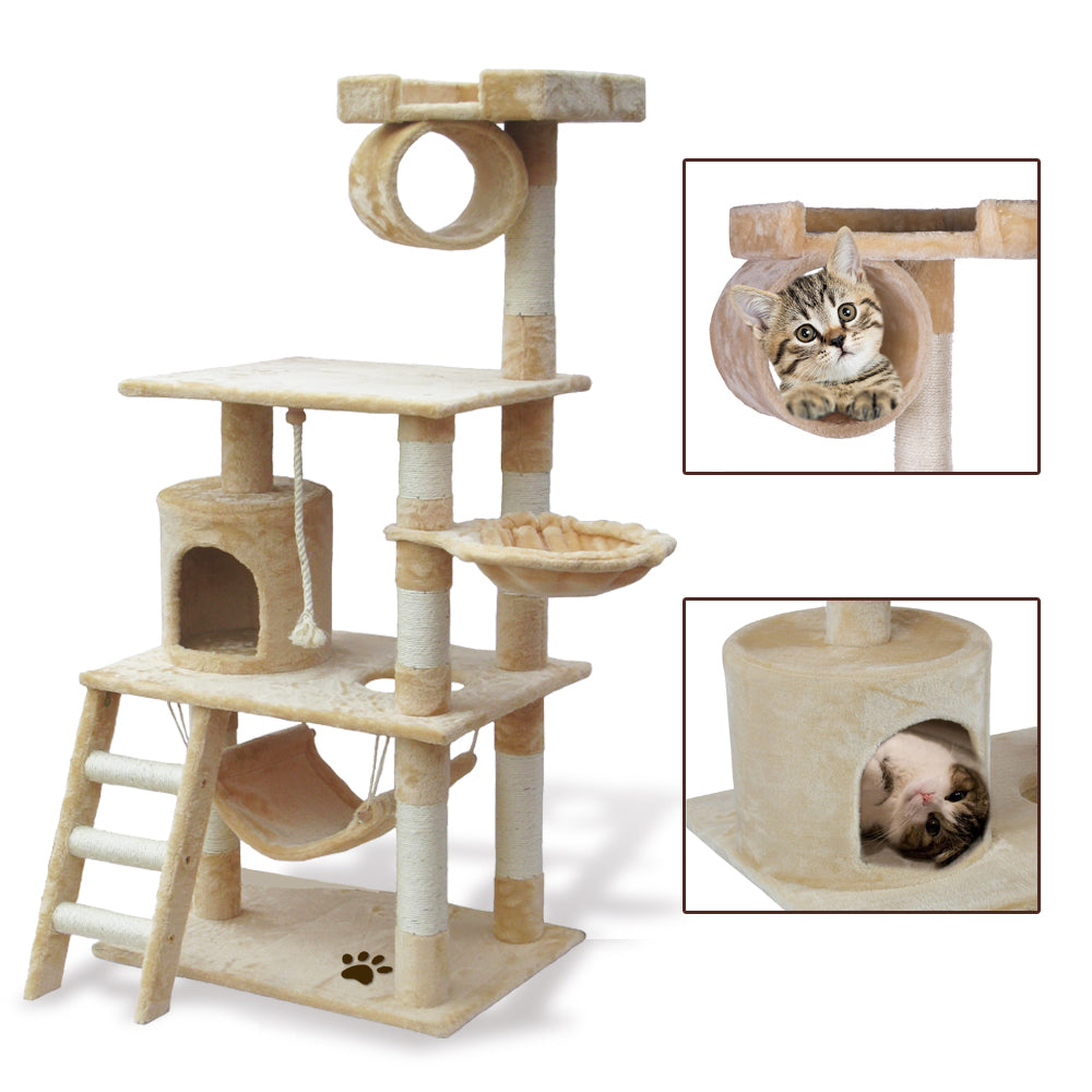 Cat Scratching Perch Post Tree Gym House Condo Furniture Scratcher