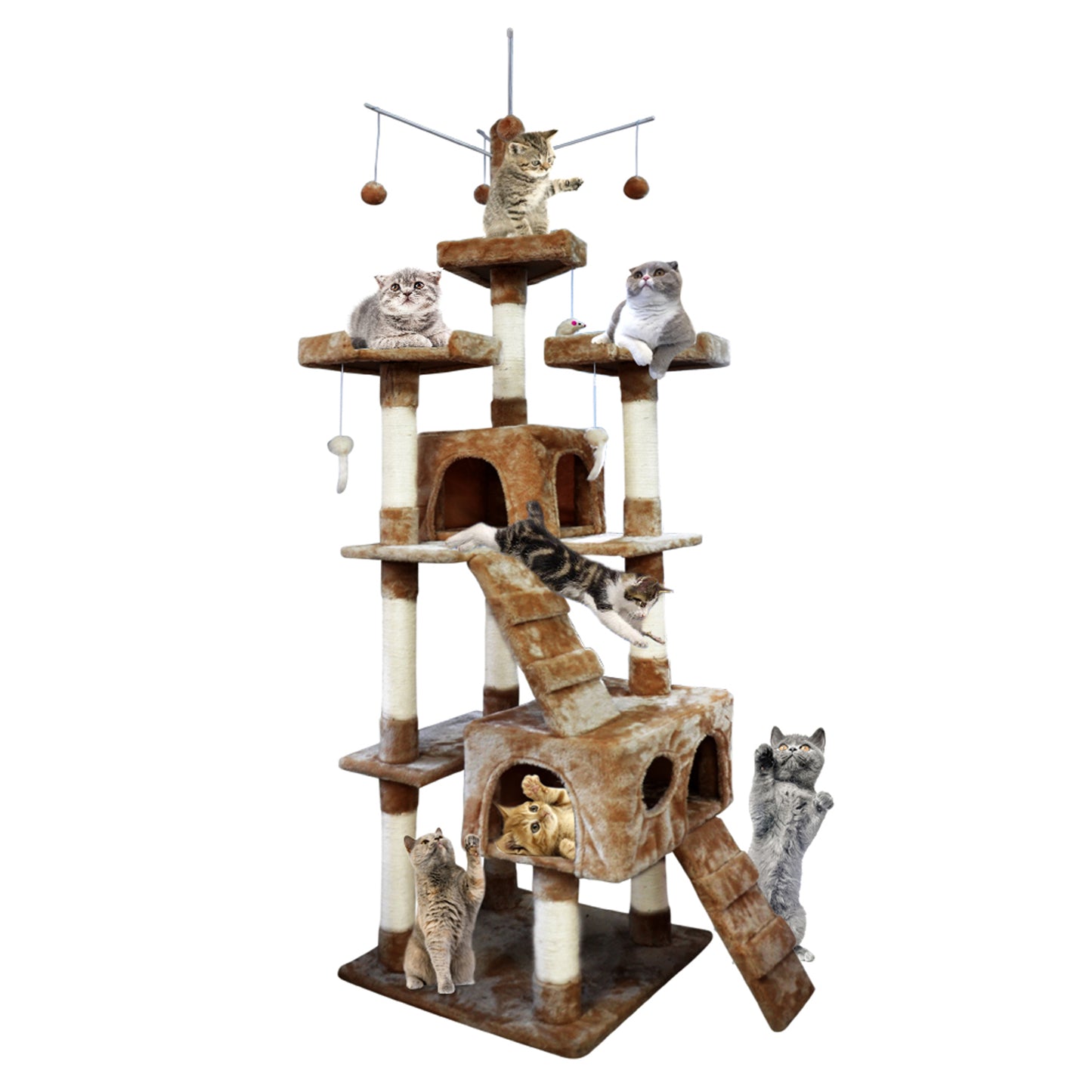 Cat Scratching Post Tree Gym House Condo Furniture Scratcher Tower