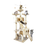 2-1M Cat Scratching Post Tree Gym House Condo Furniture Scratcher Tower