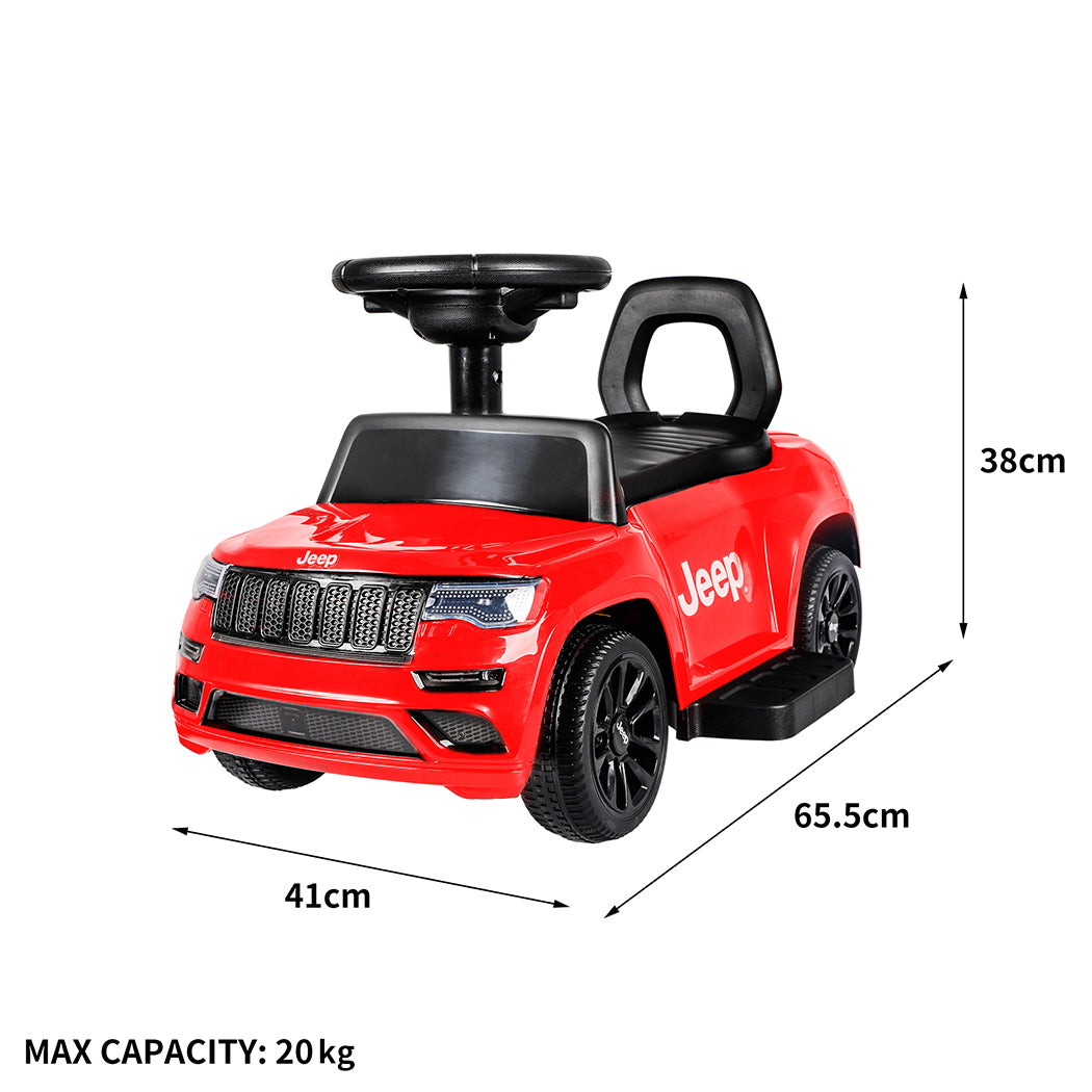 Kids Baby Ride On Car Battery Jeep Licensed Electric Motor Toy Push Walker