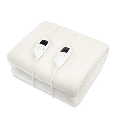 Fleece 9 Level Heated Settings Electric Blanket - King