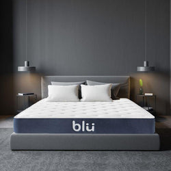 Premium knitted fabric Blu Mattress