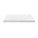 King Single 8CM Memory Foam Mattress Topper Cool Gel Bed Bamboo Cover 7-Zone