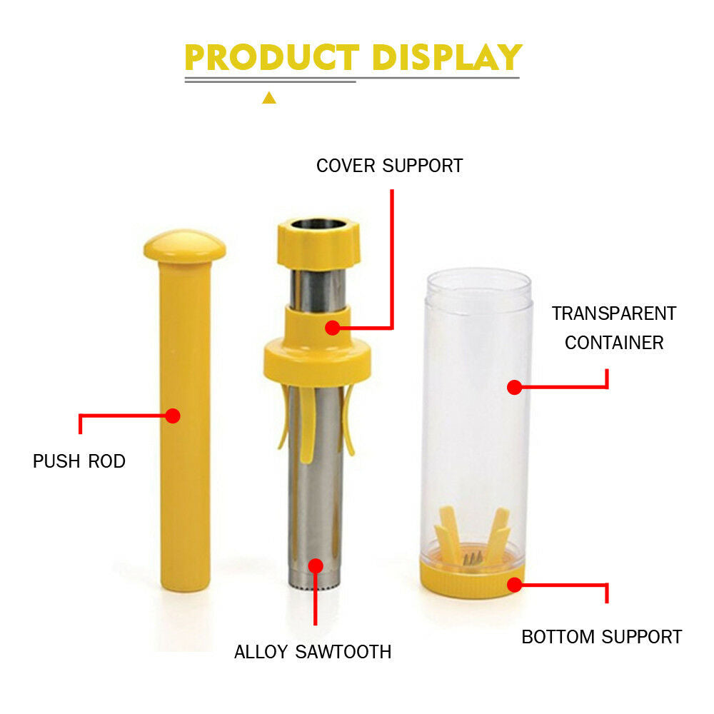 Kitchen Helper Corn Kerneler Peeler Stripper Remover Slicer Thresher Cutter Tool