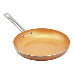 Ceramic Copper Non-Stick Induction Frying Pan Dishwasher Oven Safe Fry Cookware