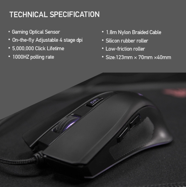 Major Gaming Keyboard and Mouse Combo