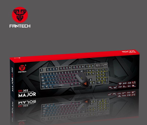 Major Gaming Keyboard and Mouse Combo