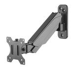 Brateck Single Screen Wall Mounted Gas Spring Monitor Arm