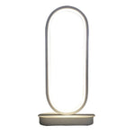 LED Aluminium Desk Night Lamp Oval Shape
