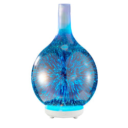Ultrasonic Aroma Aromatherapy Diffuser 3D Light Oil Firework Humidifier