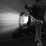 LED Handheld Spotlight Rechargeable Camping Hunting Flashlight Torch Spot Light