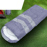 Lightweight Camping Thermal Single Sleeping Bag ( Grey)