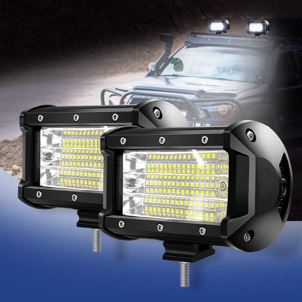 2x 5inch LED Caravan Camping Strip Lights 
