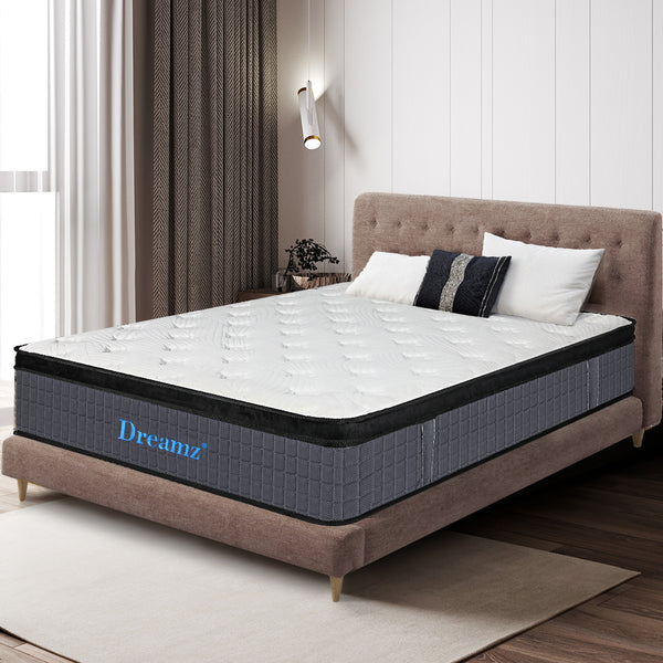  H&L Presents Bedding Mattress Spring King Size Premium Bed Top Foam Medium Firm 32CM