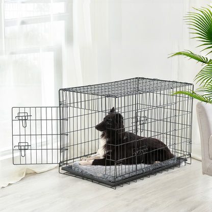Double door Pet Dog Metal Playpen 48"