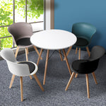 High-quality PU Leather 4Pcs Office Meeting table and Chair Set