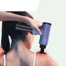 Massager Gun 8 Head Purple