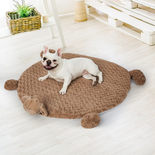 Puppy kennel mat-tan