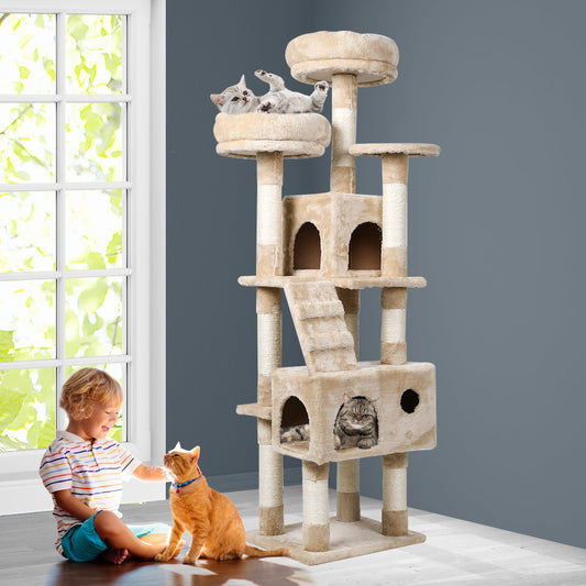 Cat Tree Tower Condo House Post Scratching Furniture
