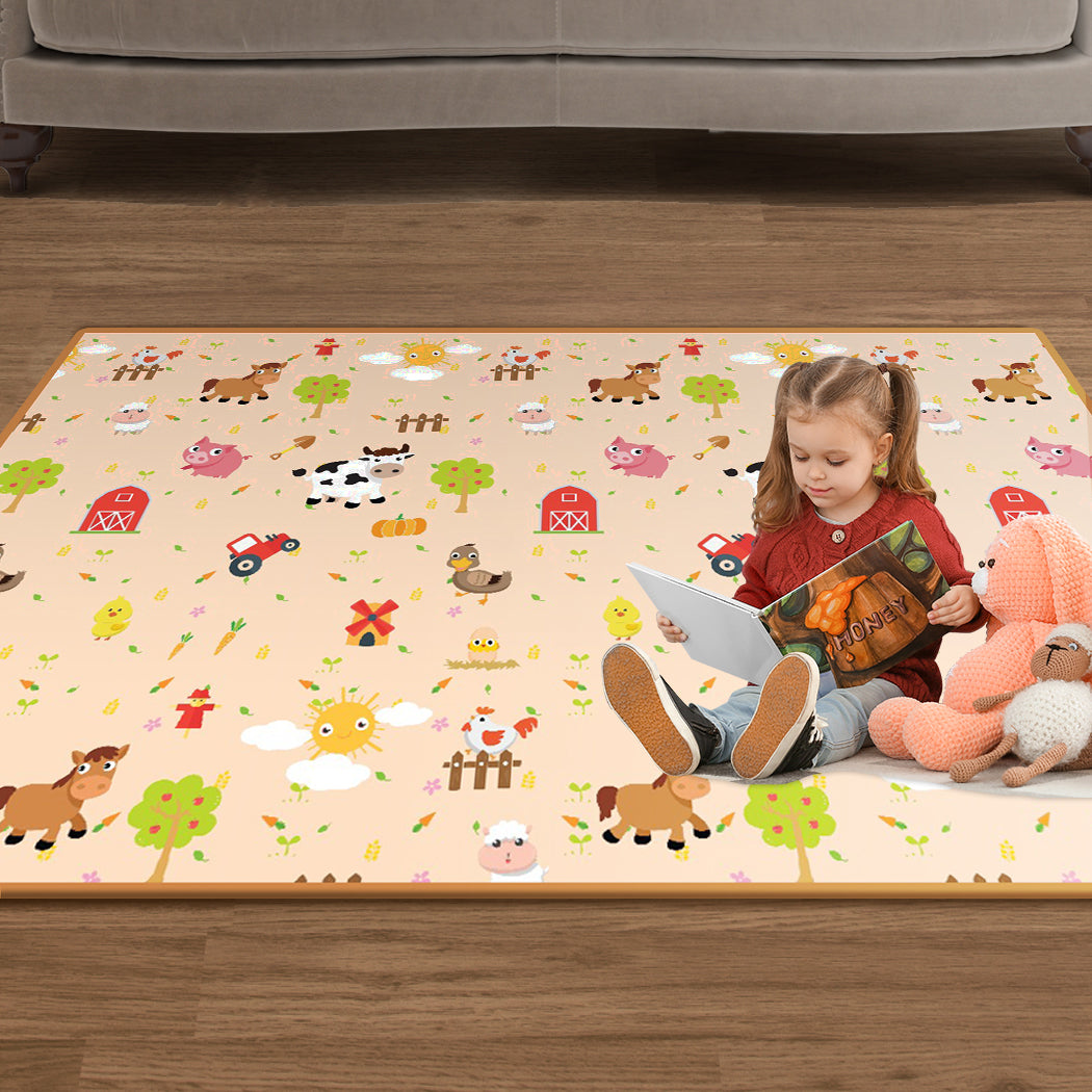 5.8mm Kids Floor Outside Versatile Play Mat 200cm Waterproof