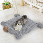 Pet bed cat calming beds-grey