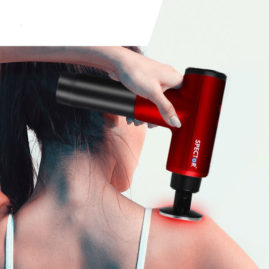 Massager Gun 8 Head Red