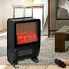 Electric Heater Fireplace Portable 3D Flame Remote Overheat Home 2000W