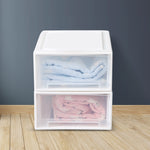 Storage  Drawers Set Cabinet Tools Organiser Box Chest Drawer Plastic Stackable