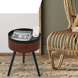 Antique Modern Bedside Table Plant Stand