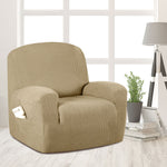 Sofa Cover Recliner Chair Covers Protector Slipcover Stretch Coach Lounge Sand