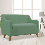 Couch Stretch Sofa Lounge Cover Protector Slipcover 2 Seater  Cyan