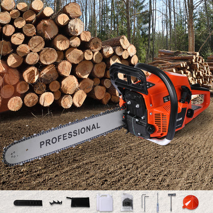 Petrol Chainsaw Top Handle 52CC 
