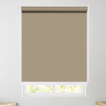 Modern Blockout Roller Blinds Curtain Full Sun Shading Room Tan 120cmx210cm