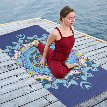 Dual Layer Eco Friendly Exercise Fitness Yoga Mat Type 2
